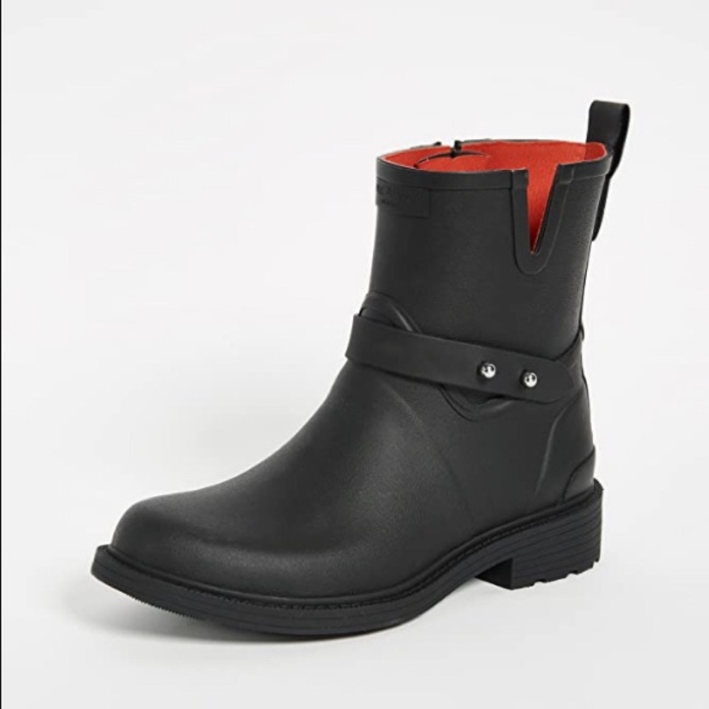 NWOT Rag & Bone moto rain boots
